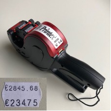 Prijstang Printex V14 2 regels 8+6
